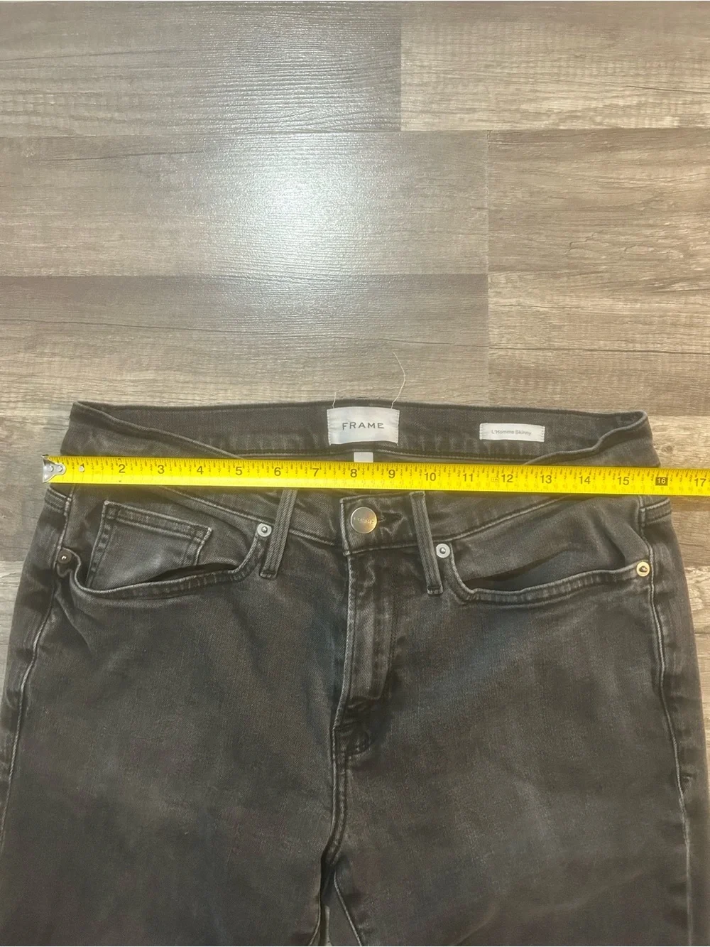 Frame Denim Women’s Washed Black Slim Jeans size 32